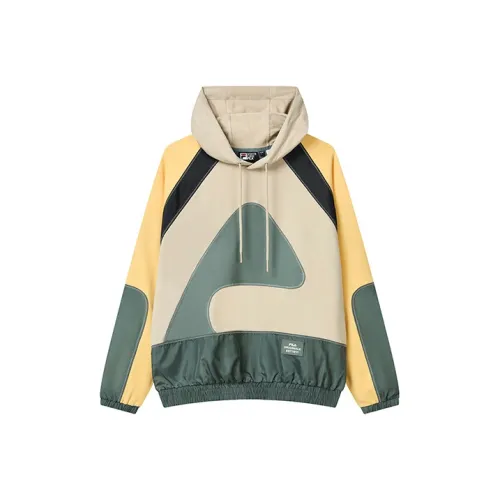 FILA Dome Серый Зеленый Мужской Свитшот