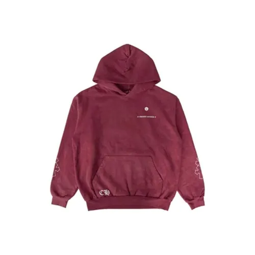 Chrome Hearts Толстовка Унисекс Красная