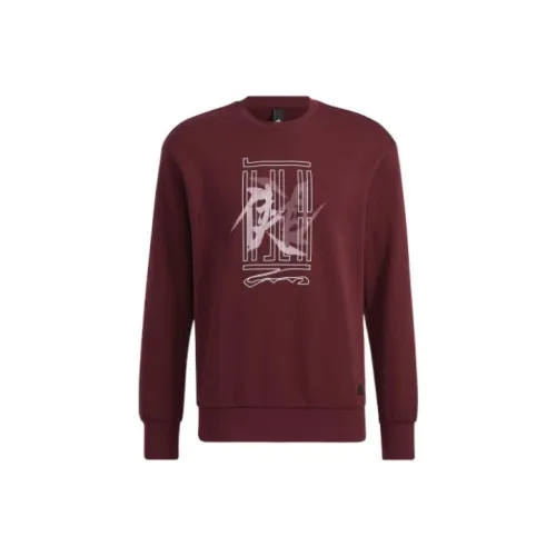 Adidas Wuji Series Красный Мужской Свитшот