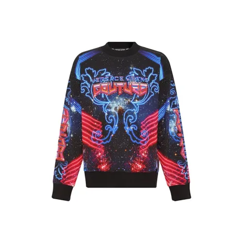 VERSACE JEANS COUTURE FW22 Толстовка Мужской Черный