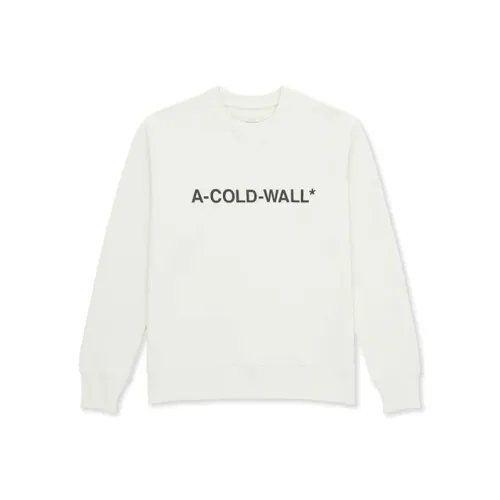 A COLD WALL* Белый Мужской Свитшот
