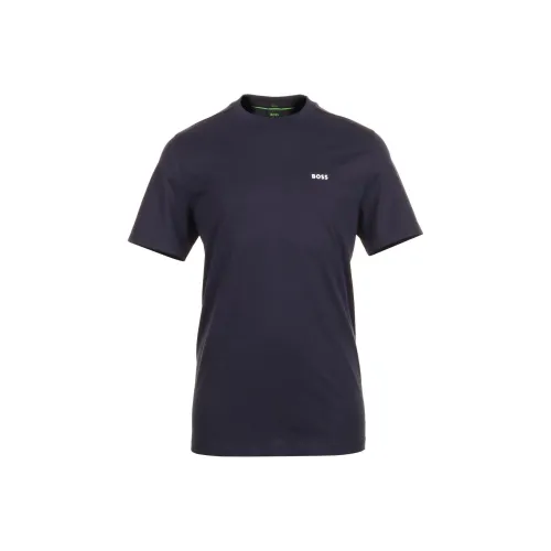 Hugo Boss T-Shirt Мужской Темно-синий