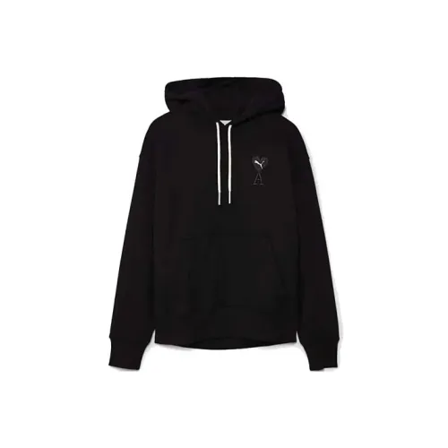 PUMA X Ami Co Branded Series Черные Мужские Толстовки