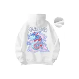 Белый [с капюшоном, утолщенный, с флисовой подкладкой]