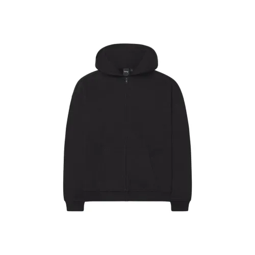Khy FW23 DROP 003 Collection Флис OVERSIZED Толстовка с молнией Унисекс Черный