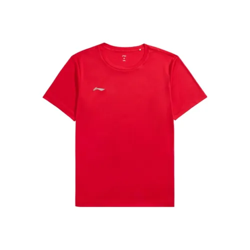 LINING Красный Мужская Футболка