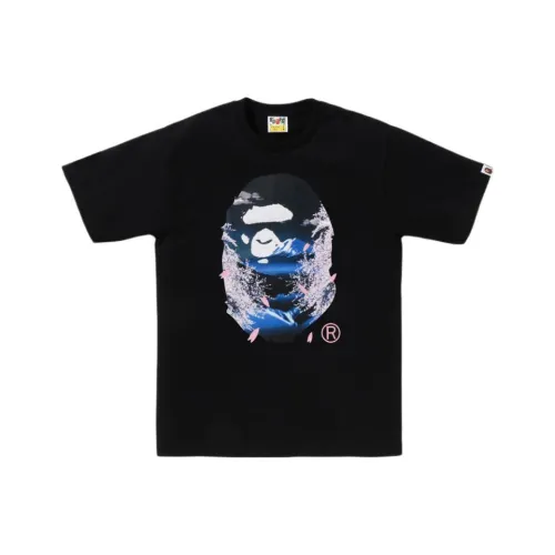 A BATHING APE SAKURA Мужская T-рубашка