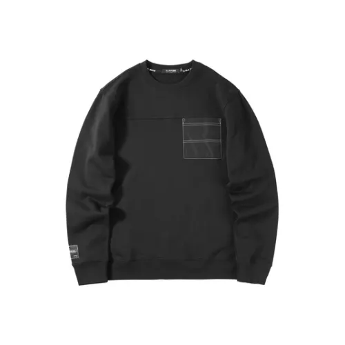 HLA JEANS Черный 67 Мужские Свитшоты