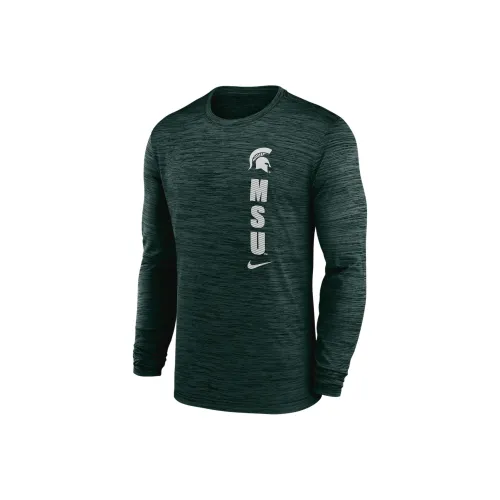 nike Dri Fit COLLEGE T Рубашка Мужская Зеленая