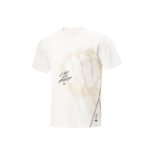 LINING Badfive T-Shirt Мужской Айвори