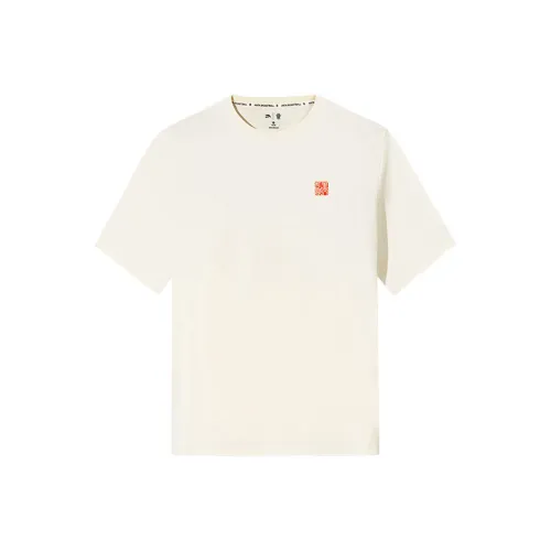 ANTA Basketball Collection Т-Рубашка Мужская Ванильный Белый