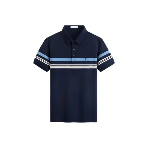 Dance with Wolves T-Shirt Мужской Темно-синий