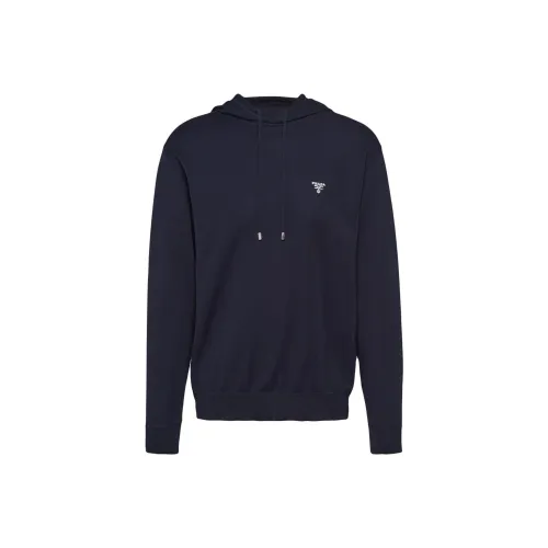 PRADA Толстовка Мужской Темно-синий