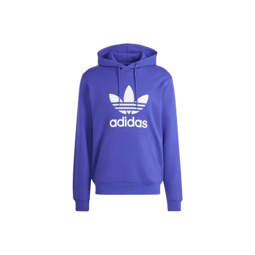 Adidas Originals ADICOLOR CLASSICS TREFOIL Толстовка Свитшот Мужской Синий Фиолетовый