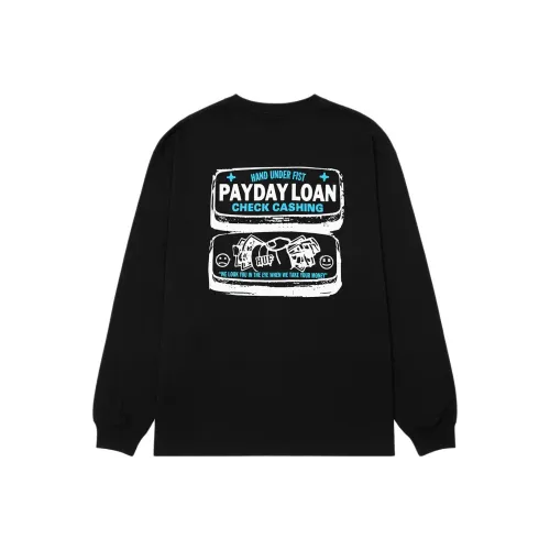 HUF Черная унисекс футболка