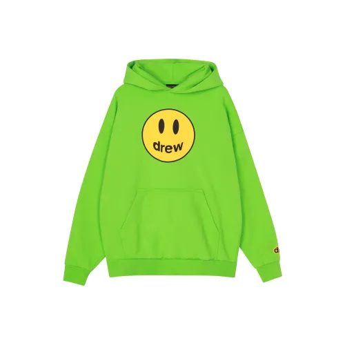 Drew House Smiley Collection Толстовка Осенний Унисекс Зеленый