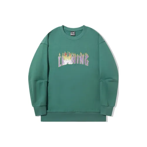 LINING Толстовка Унисекс Темный Дворцовый Зеленый