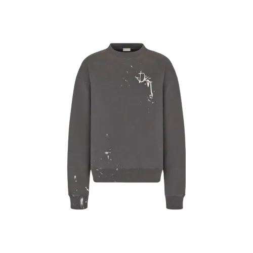 DIOR x Travis Scott Travis Scott FW22 Свитшот Мужской Серый