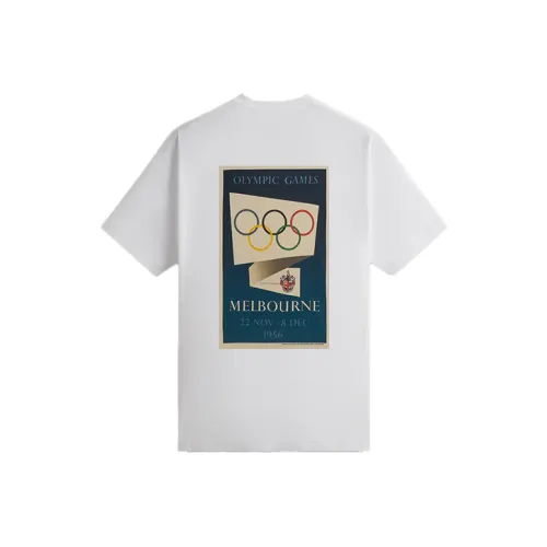 KITH Olympics Heritage SS24 T-Shirt Унисекс Зеленый Белый