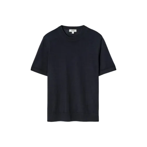 COS Темно-синие мужские футболки T