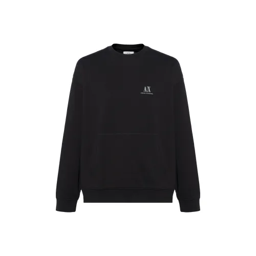 ARMANI EXCHANGEAE SS22 Свитшот Мужской Черный