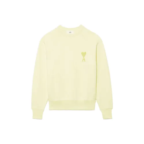 AMIPARIS Светло-желтые мужские свитшоты