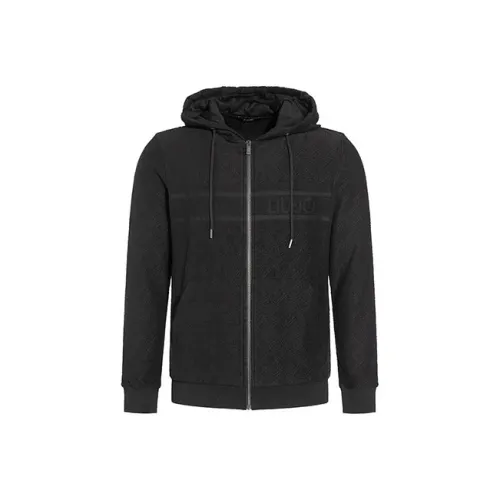 LIU·JO UOMO Мужские черные свитшоты