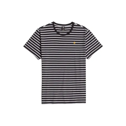 STAR RAW Черная мужская футболка