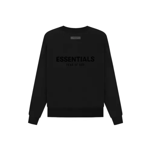 Fear Of God Essentials Свитшот Унисекс Черный