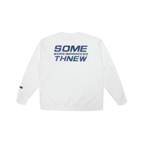 STNW Круглый вырез Свободный крой Толстовка Унисекс