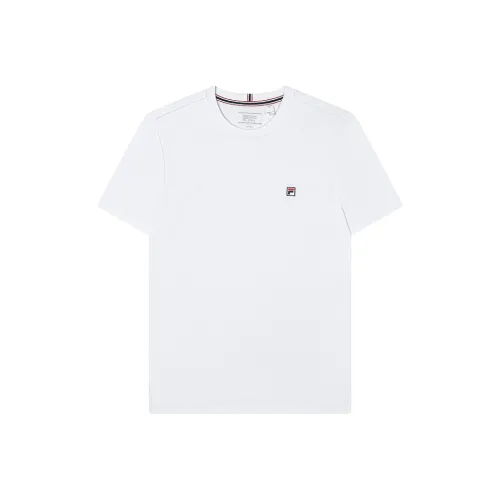 FILA Modern Heritage T-Shirt Мужская Стандартная Белая