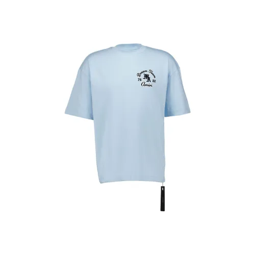 AMIRI Розовый/Синий Мужские T-Рубашки