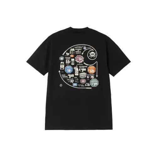 Carhartt WIP Черные Мужские T-Рубашки