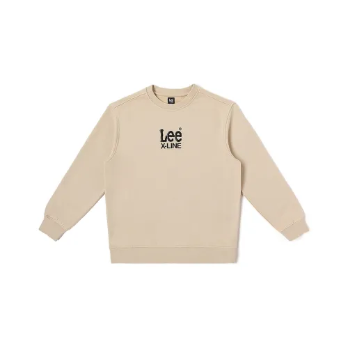 Lee совместный бренд Xline Бежевый Мужской Свитшот