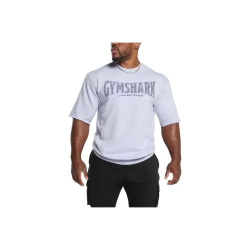 GYMSHARK T-Shirt Мужской Серебряный Сиреневый