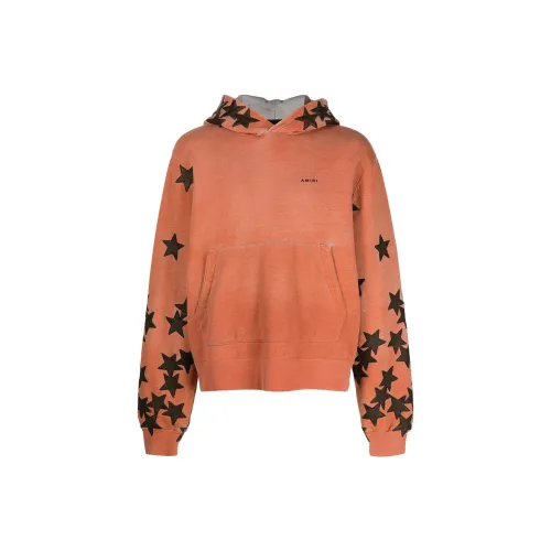 AMIRI Orange Мужские Свитшоты