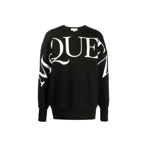 Alexander McQueen Черные Мужские Свитшоты