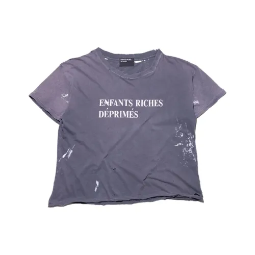 ENFANTS RICHES DEPRIMES Серый Мужской T-Рубашки