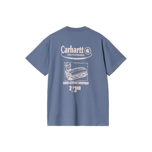 Carhartt WIP SS25 S S Каталог T Рубашка T Рубашка Мужская Синяя