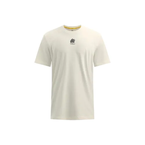 Under Armour Curry T-Shirt Мужская Глина Белый