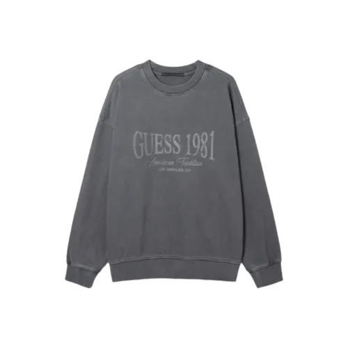GUESS Темно-серая унисекс футболка