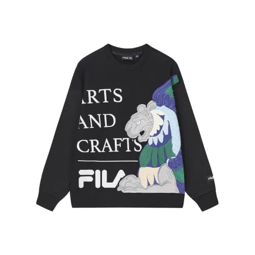 FILA Глубокий Черный Мужские Толстовки