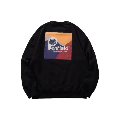 Penfield Черный Унисекс Свитшоты