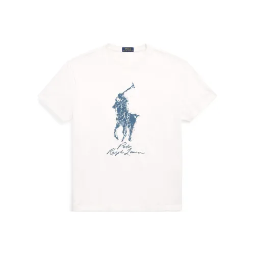 Polo Ralph Lauren SS24 T Рубашка Мужская Nevis Island Ecru
