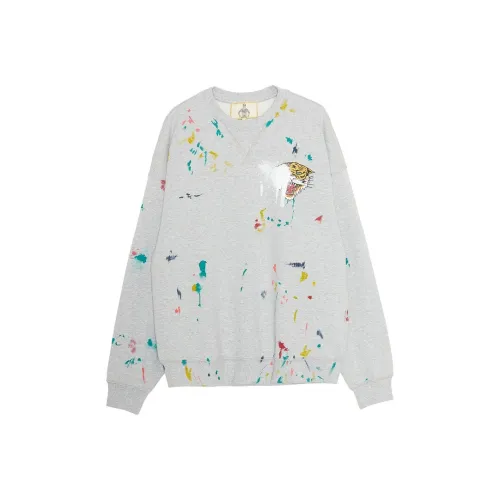 Ed Hardy Простой Clean Серый E1OAM090 Мужские Свитшоты