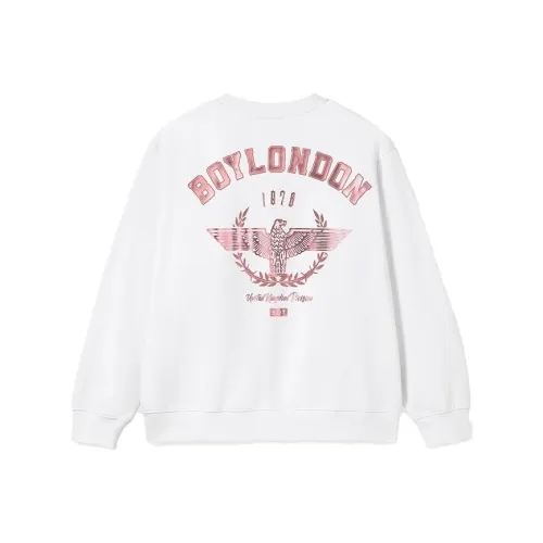 Boy London Свитшот Унисекс Белый