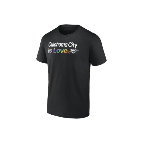 NBA Oklahoma City Thunder T-Shirt Мужской Черный