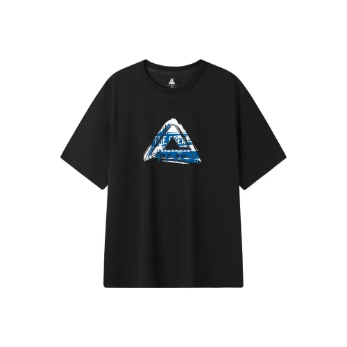 PEAK Черная унисекс футболка