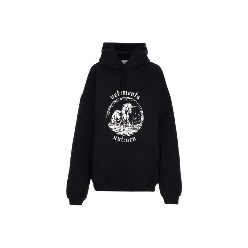 Vetements Свитшот Унисекс Черный