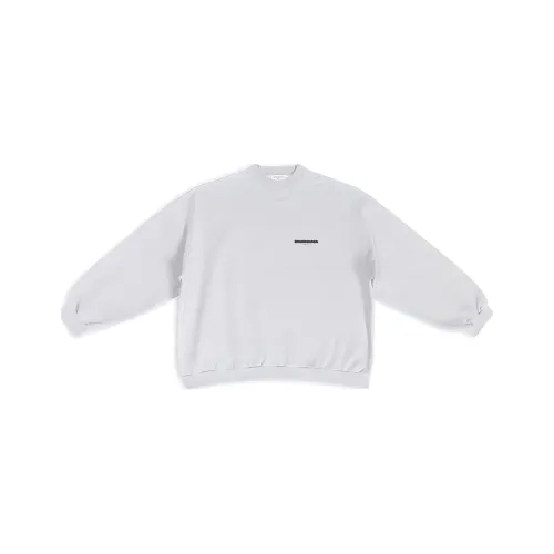 Balenciaga SS22 Свитшот Loose Fit Мужской Серый